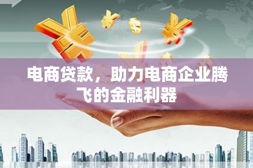 隰县电商贷款，助力电商企业腾飞的金融利器