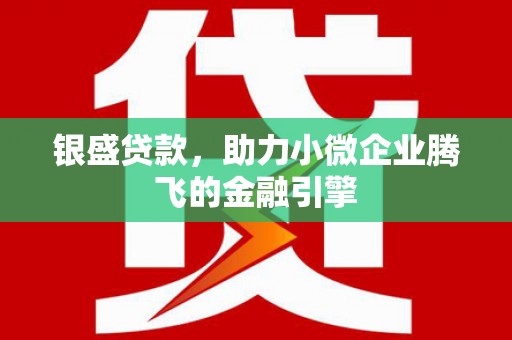 隰县银盛贷款，助力小微企业腾飞的金融引擎