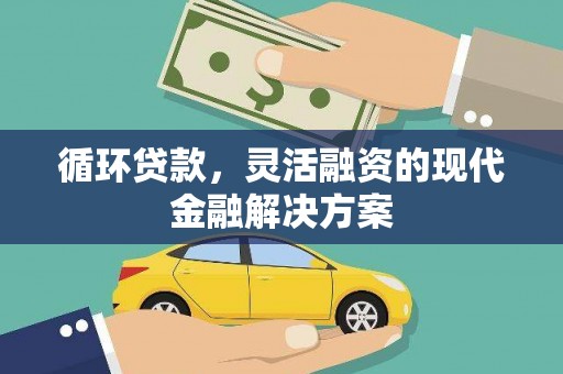 隰县循环贷款，灵活融资的现代金融解决方案