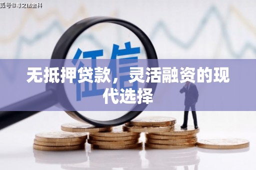 隰县无抵押贷款，灵活融资的现代选择