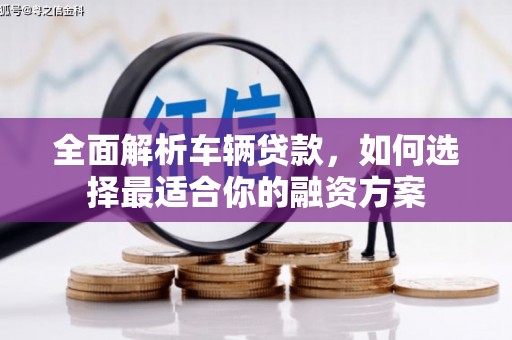 隰县全面解析车辆贷款，如何选择最适合你的融资方案