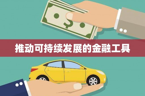 隰县推动可持续发展的金融工具